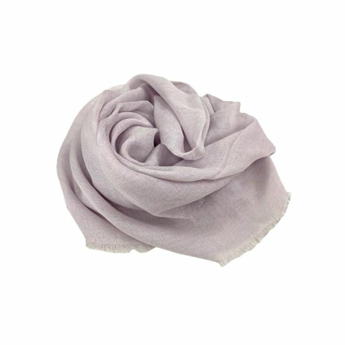 【ふるさと納税】潤いシルクの大判ストール（約100×185cm）ラベンダー　STL-1　PI サムネイル3