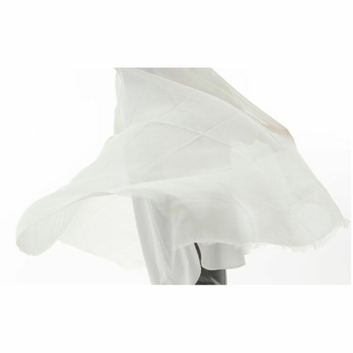 【ふるさと納税】潤いシルクの大判ストール（約100×185cm）ベージュ　STL-1　BE サムネイル2