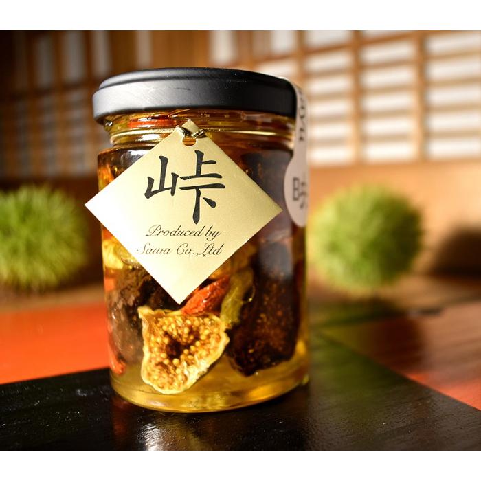 ドライフルーツの蜂蜜漬【峠プレミアム 映（HAYU）】～熊野古道 峠の蜂蜜×ドライフルーツ 【SW5】