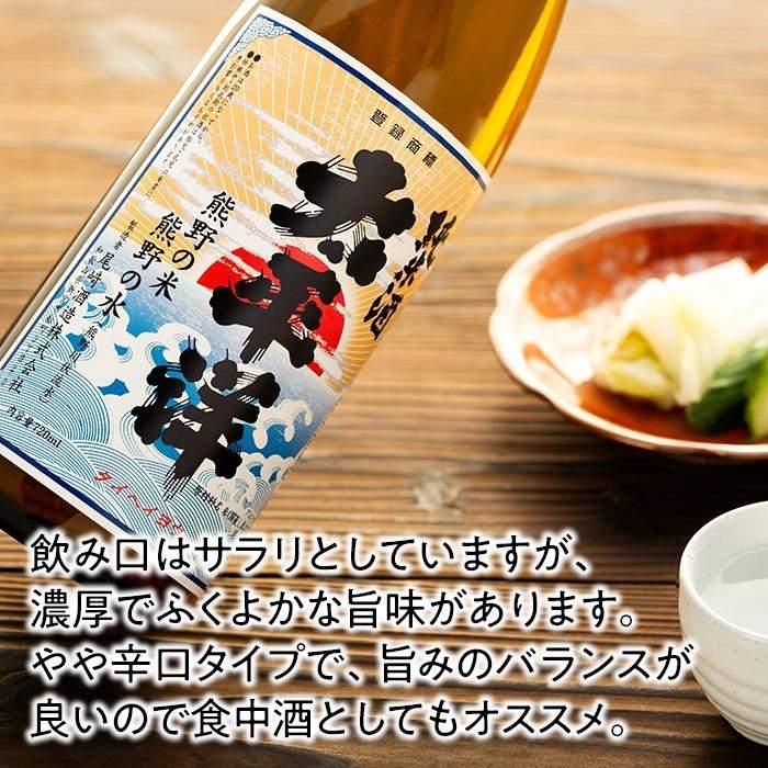 【ふるさと納税】純米酒　太平洋　720ml専用カートン入り サムネイル2