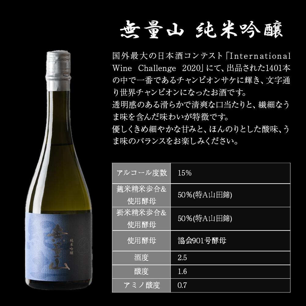 【ふるさと納税】紀土 無量山 純米吟醸・純米大吟醸 720ml 2本セット ［Hw16］ | 酒 お酒 アルコール 日本酒 純米 地酒 アルコール飲料 お取り寄せ 取り寄せ 晩酌 家飲み 飲み比べ 飲みくらべ 純米吟醸 純米大吟醸 送料無料 サムネイル2
