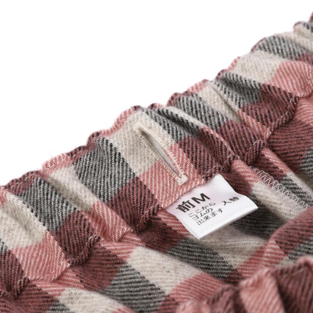 【ふるさと納税】【2色展開 M L】ヤクウール 格子柄 レディスパジャマ | 服 レディース衣料 ファッション 人気 おすすめ 送料無料 サムネイル2