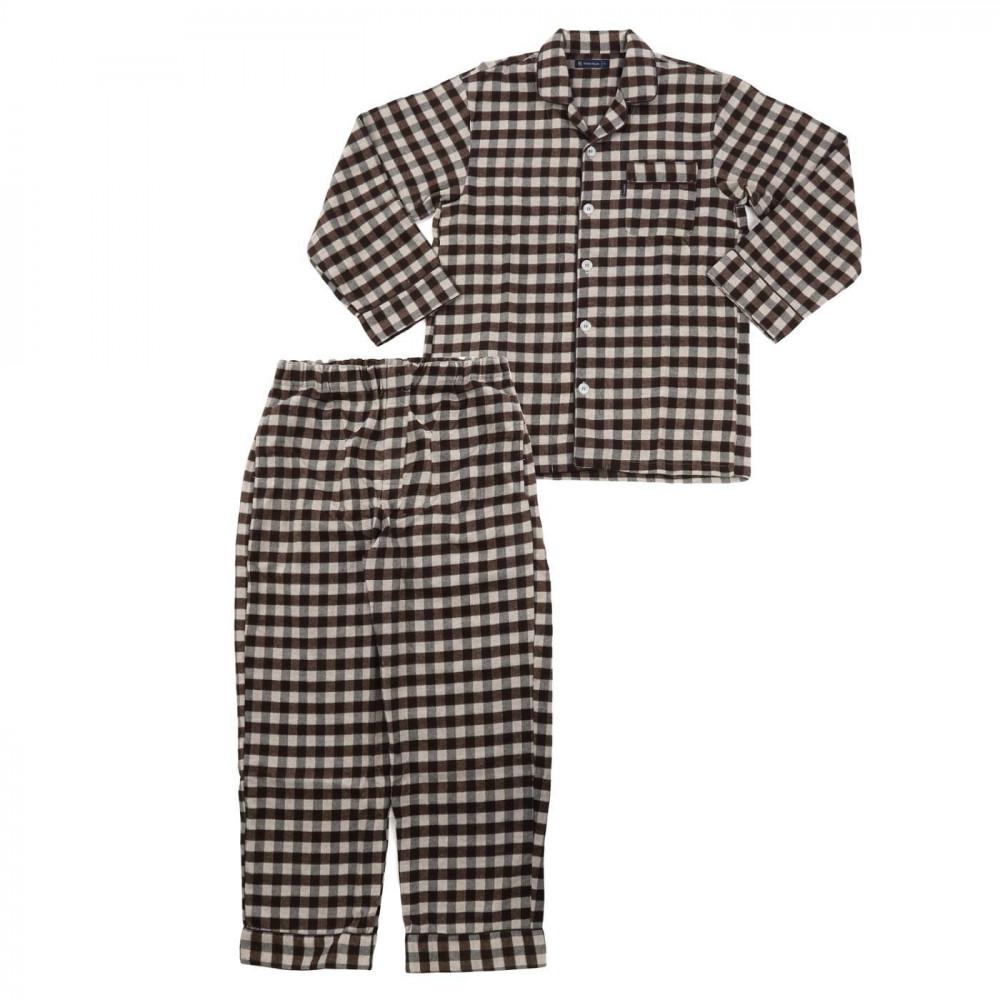 【3色展開 M L】ヤクウール 格子柄 メンズパジャマ | 服 メンズ衣料 ファッション 人気 おすすめ 送料無料