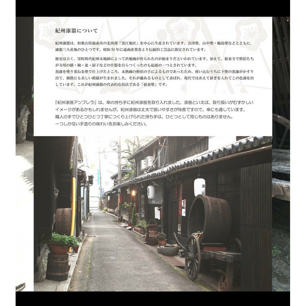 【ふるさと納税】【選べる塗り】anon 日傘 黒シルバーコーティング加工 曙塗りまたは根来塗り 紀州漆器アンブレラ 晴雨兼用傘 UVカット 折りたたみ傘 | 日傘 傘 女性 婦人 レディース 日用品 人気 おすすめ 送料無料 サムネイル3