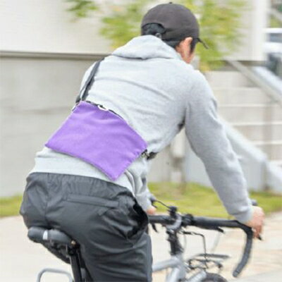 【ふるさと納税】「モケッシュ」サコッシュバッグ(パープル)【1103758】 サムネイル2