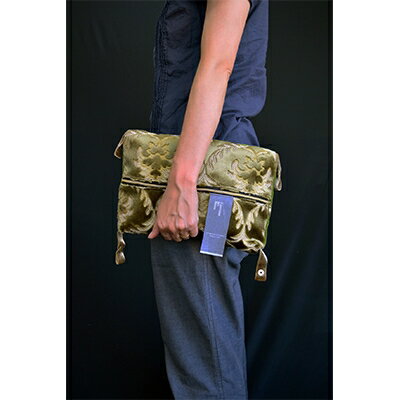 【ふるさと納税】ポーチM【タエナカノヌノ】グリーン　【1106055】 サムネイル2