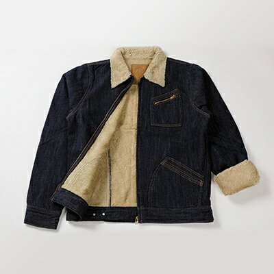 【ふるさと納税】デニムファージャケットXS ベージュ【1106067】 サムネイル3