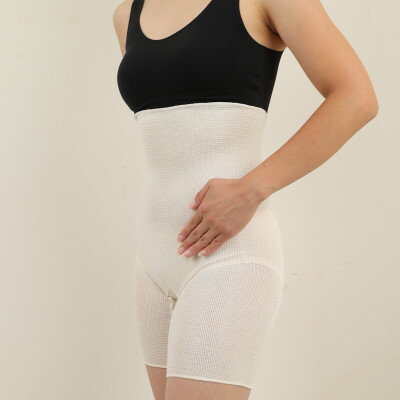 シルク腹巻きパンツ インナー スパッツ キナリ【1264700】