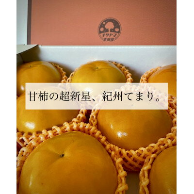 極上果汁!紀州てまり柿 A級スペシャルオレンジパッケージ版 4Lサイズ以上 7～8玉入【1582433】