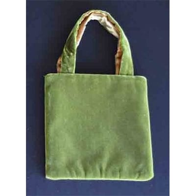 【ふるさと納税】スクエアバックM【タエナカノヌノ】グリーン【1106049】 サムネイル2