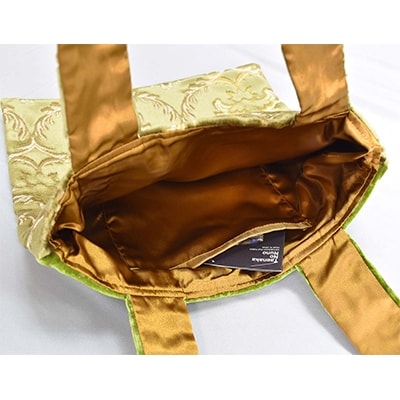 【ふるさと納税】スクエアバックM【タエナカノヌノ】グリーン【1106049】 サムネイル3