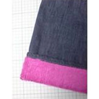 【ふるさと納税】デニムファーパンツS　ピンク　【1106075】 サムネイル3