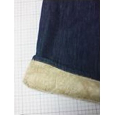 【ふるさと納税】デニムファーパンツM　ベージュ【1106076】 サムネイル3