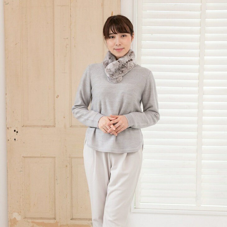 【ふるさと納税】レッキスラビット スノートップ染めチョーカー ブラウン サムネイル2