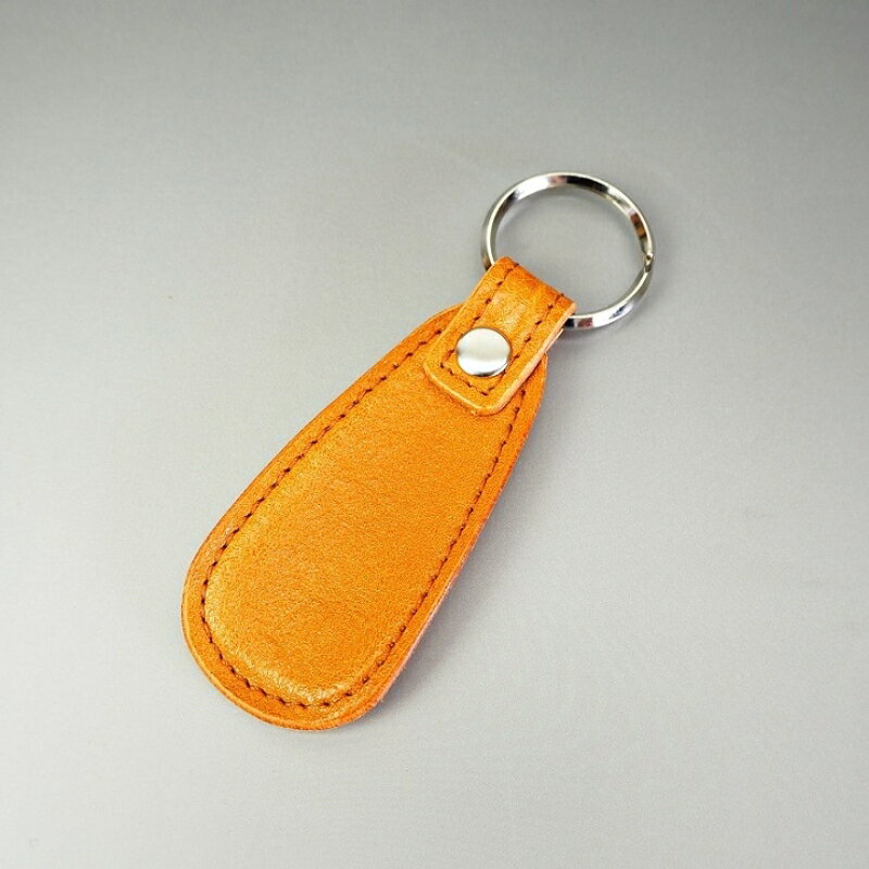 【ふるさと納税】キャンピングカーロゴがお洒落！　牛革シューホーン　( 野口オートキャンプ場 協力) サムネイル3