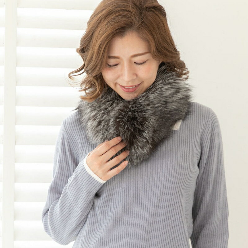 【ふるさと納税】フィンランド産SAGAフォックスカラー　シルバーフォックス サムネイル3