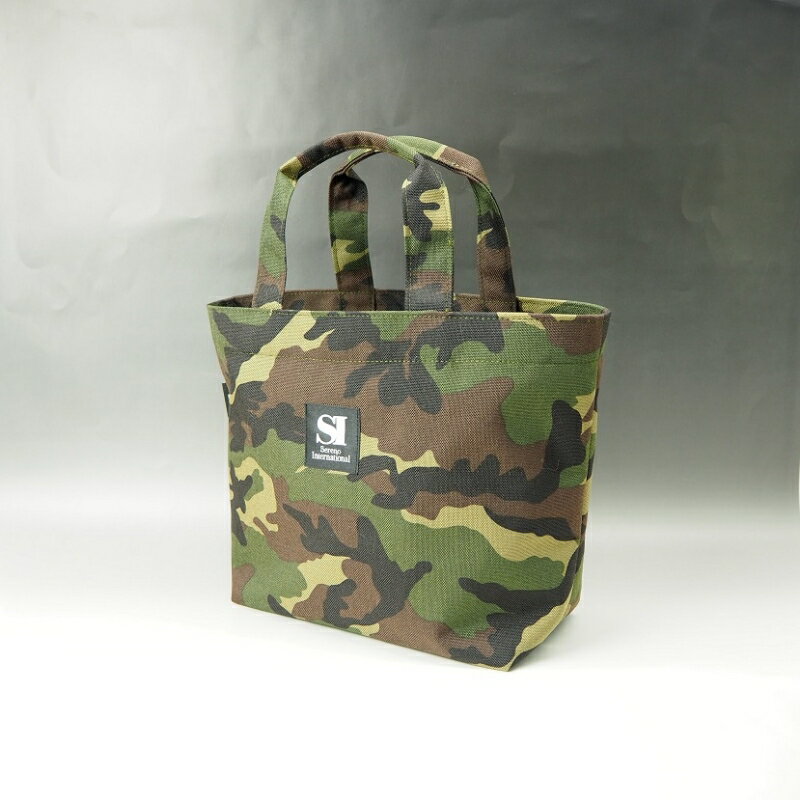 軽さと強度が魅力！コーデュラトートバッグ　迷彩柄