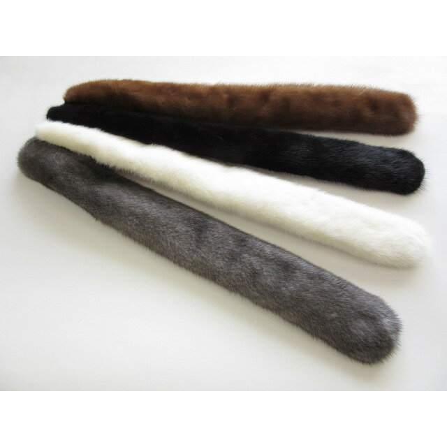 【ふるさと納税】デンマーク産SAGAミンクチョーカー ホワイト サムネイル3