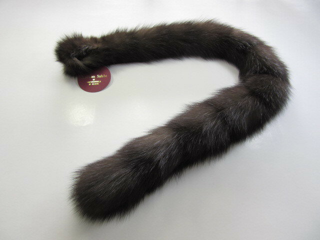 【ふるさと納税】毛皮の王様 ロシアンセーブルストレートマフラー サムネイル3