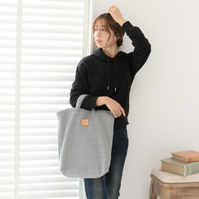 感動を生む吊り編みの技！天竺ニットデイリータテトート