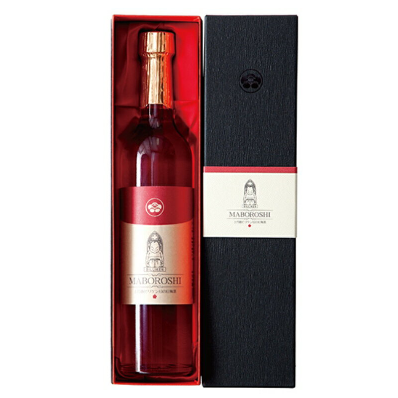 上芳養ビリケン幻の梅酒＜紅＞500ml （アルコール度数11％）（贈答用化粧箱入） / 梅酒 酒 お酒 日本酒 洋酒梅干し 梅干 紀州南高梅 南高梅 梅 和歌山 田辺 手土産 お土産 御礼 旅行 セット バラエティ 国産 お歳暮 贈答用 化粧箱