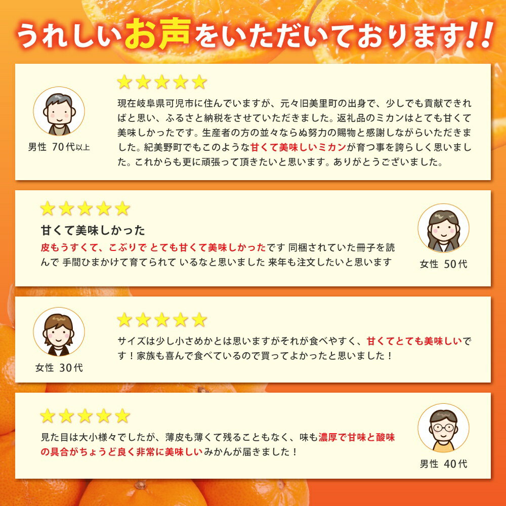 【ふるさと納税】 「きみの完熟ミカン」 あま～い！ カツオの有機肥料が味の決め手！ 約2kg(15~25個程度)～4.5kg(40~60個程度) サイズ混合 2S~L ご家庭用(秀優混合) 《 レビューキャンペーン 実施中 ! 》/みかん ミカン 柑橘 旬 和歌山県 有機 手選別 サムネイル2