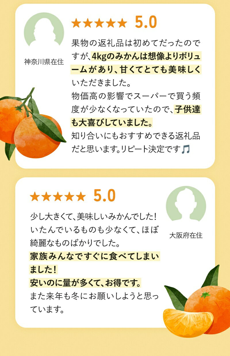 【ふるさと納税】 大玉 温州 みかん 4kg～8kg ※秀優混合【2L～3Lサイズ】【2025年12月から2026年2月下旬頃に順次発送】＜味好農園＞/ 温州 蜜柑 みかん 柑橘 果物 フルーツ ミカン 訳あり サムネイル3