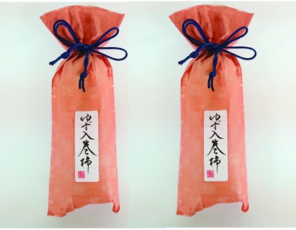 【ふるさと納税】 ☆自然果和菓子☆柚子皮を巻き入れた【巻き柿】2本【注文確定後、5日〜10日程度で発送予定】 | 干し柿 フルーツ 果物 くだもの 食品 人気 おすすめ 送料無料 サムネイル2