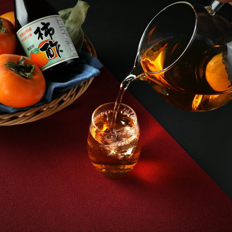 【ふるさと納税】 ミヨノハナ 柿酢 (水さえ無添加の渋柿100%) サムネイル3