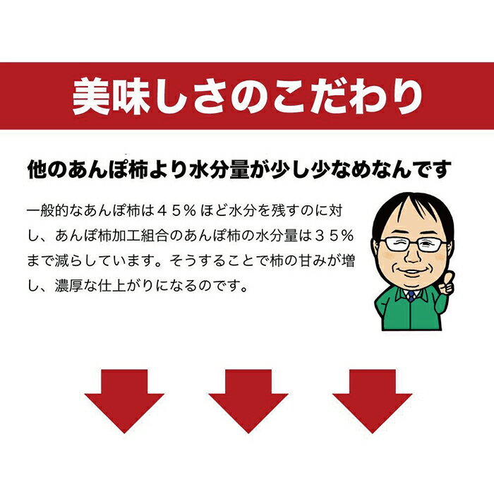 【ふるさと納税】あんぽ柿 70g×10個 | 九度山町 干し柿 和菓子用 高糖度 しっとり食感 人気 おすすめ 柿 スイーツ ドライフルーツ 和スイーツ 甘味 お茶請け おやつ ギフト お取り寄せ 送料無料 ふるさと納税 - 画像3