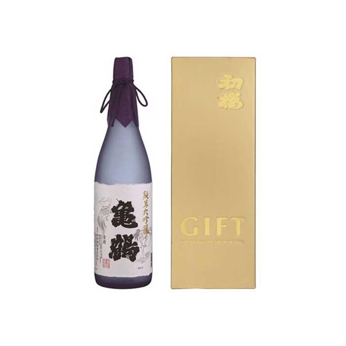 【ふるさと納税】純米大吟醸亀鶴1.8Lギフト お喜びのご進物に ご自分へのご褒美に | お酒 さけ 人気 おすすめ 送料無料 ギフト サムネイル2
