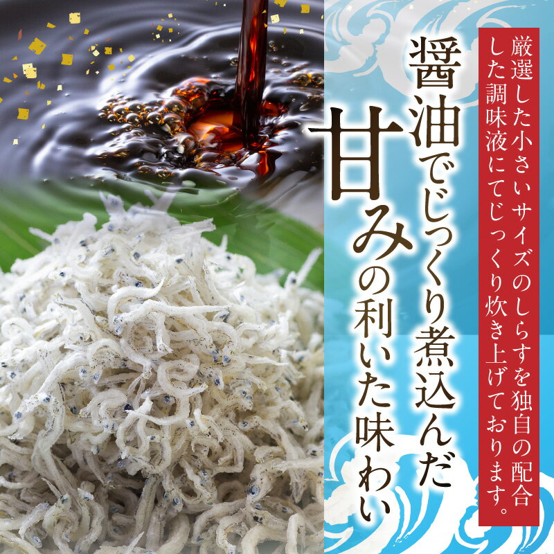 【ふるさと納税】【限定】 ちりめん山椒 1kg (500g×2個)【しらす干し ちりめんじゃこ シラス】 - 画像2
