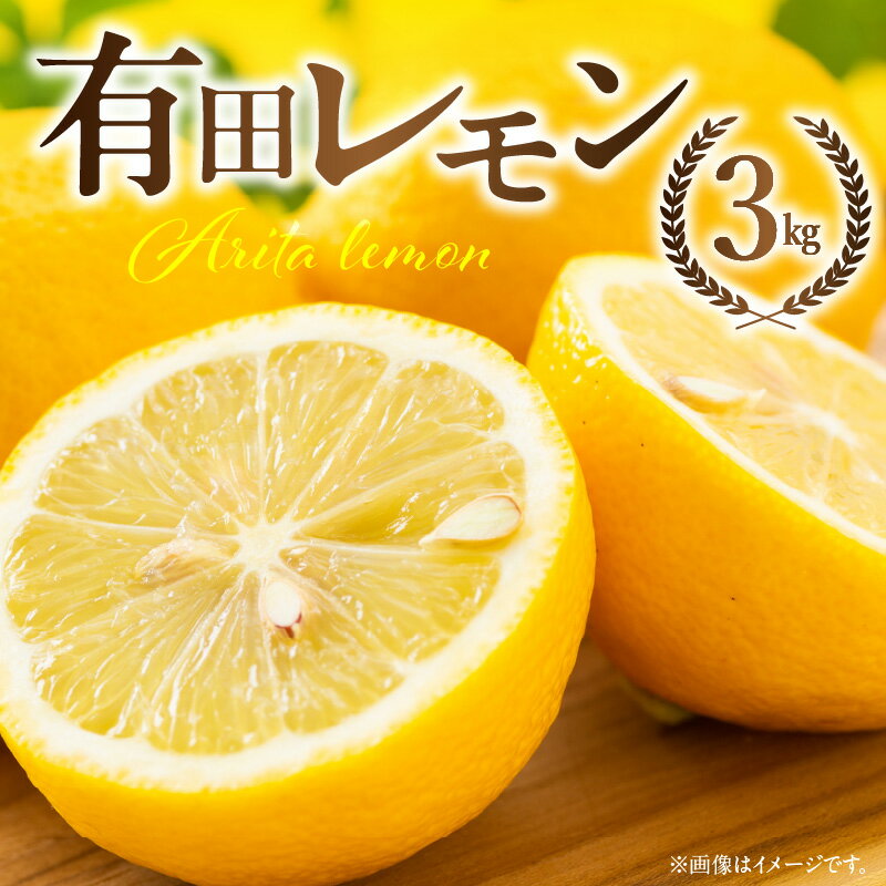 国産有田レモン3kg【国産 レモン 柑橘 フルーツ 和歌山】