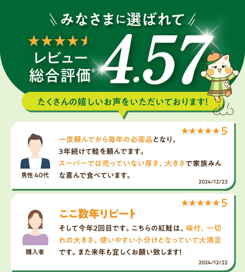 【ふるさと納税】リピーター続出！ 高評価★4.59 紅鮭 切身 選べる 内容量 約 1kg ~ 2kg 梅酒 真昆布 使用 だし まろやか 天然 鮭 魚 海の幸 海鮮 魚介 食品 食べ物 焼き魚 おかず お弁当 水産加工品 冷凍 グルメ 和歌山県 湯浅町 送料無料 サムネイル3