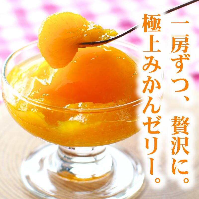 【ふるさと納税】 有田 みかんゼリー 果肉たっぷり / 温州みかん ゼリー 柑橘 和歌山 10000円 ※北海道・沖縄・離島への配送不可 //drink - 画像2