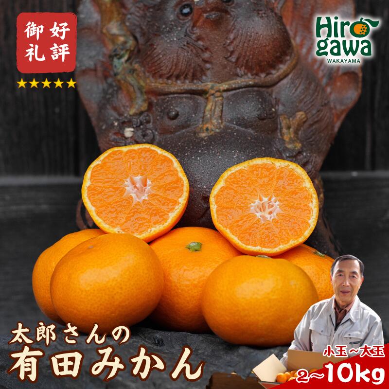 有田みかん 選べる ( 小玉 MLサイズ 大玉 ) / 有田 みかん 温州みかん 甘い 小粒 和歌山 柑橘 2kg 5kg 10kg 6000円 10000円 ※12月上旬〜翌年1月上旬に順次発送 //mandarin