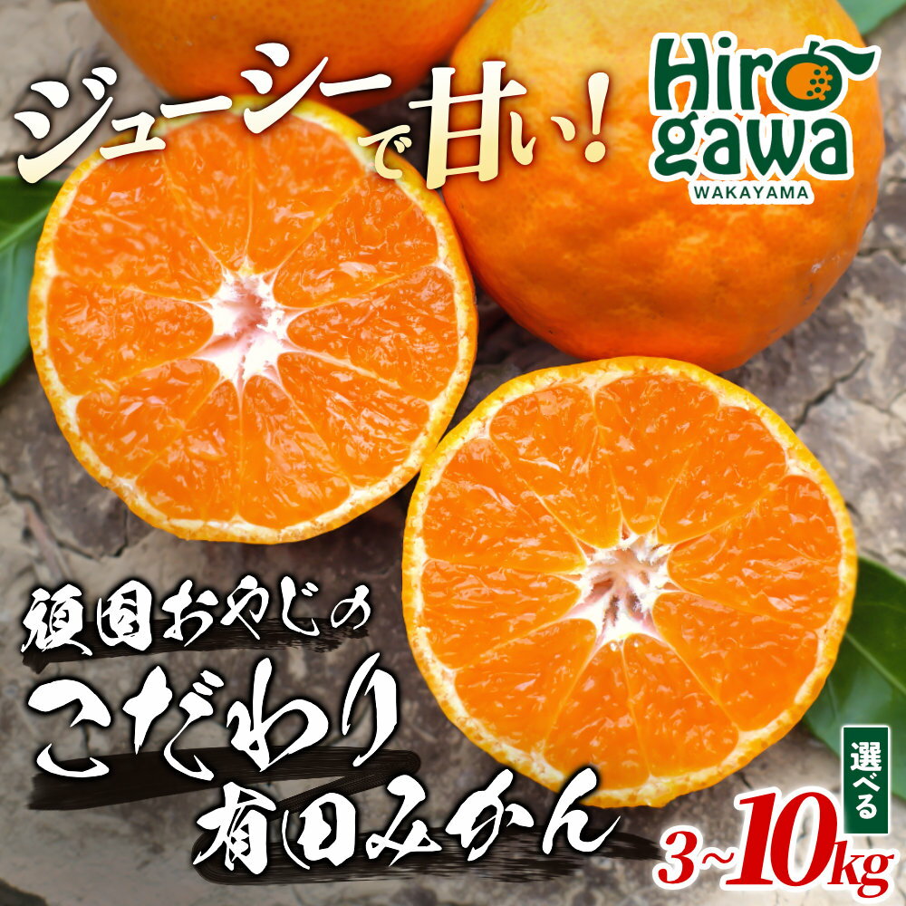 【ふるさと納税】 頑固オヤジの 有田 みかん サイズ混合 / 温州みかん 有田みかん 甘い 訳あり 家庭用 贈答 和歌山 柑橘 3kg 5kg 10kg 8000円 ※2026年11月中旬～2027年1月下旬に順次発送 //mandarin - 画像2