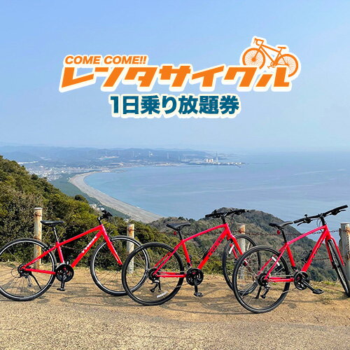 レンタサイクル1日乗り放題券 1枚《30日以内に出荷予定(土日祝除く)》和歌山県 日高町 サイクリング 自転車 電動アシスト レンタル 体験