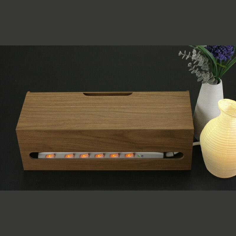 【ふるさと納税】【選べるカラー】タツクラフト Bosk バスク ケーブルボックス L 【Tk11】 | パソコン 周辺機器 PCアクセサリー ケーブル 整理用品 送料無料 サムネイル3