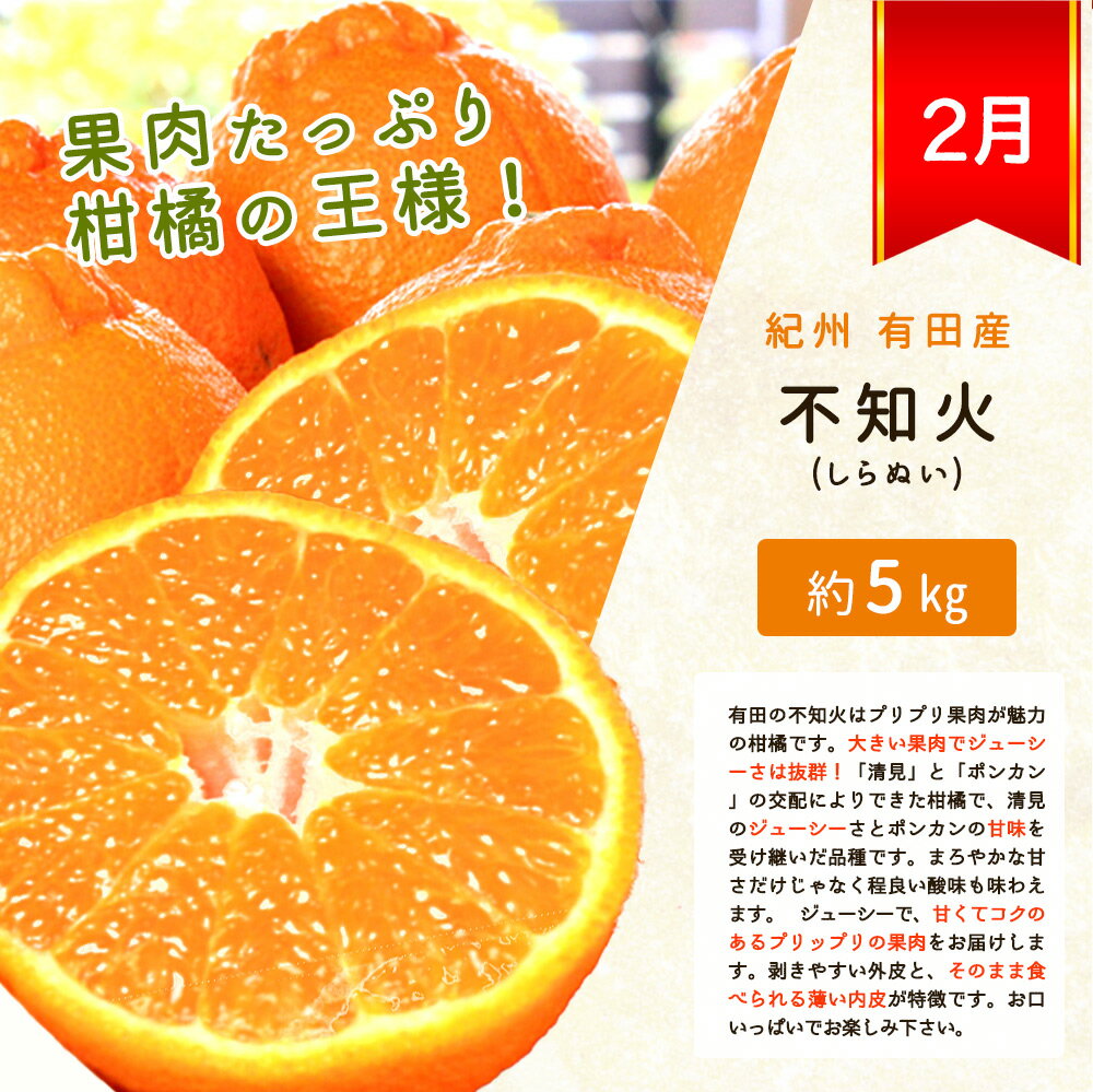 【ふるさと納税】【全3回】紀州和歌山産旬のフルーツセット(不知火・桃・ひらたね) | フルーツ 果物 くだもの 食品 人気 おすすめ 送料無料 定期便 しらぬい もも モモ 柿 平核無柿 サムネイル2