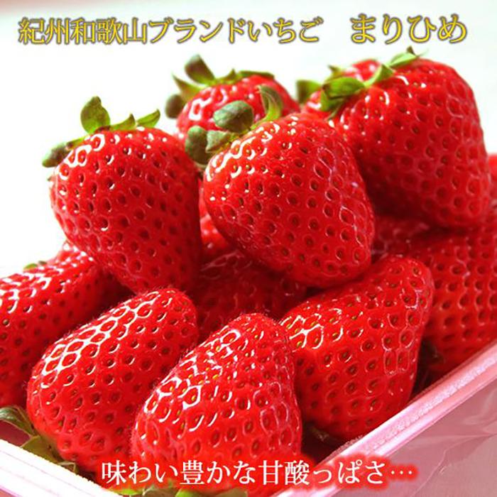紀州和歌山ブランドいちご「まりひめ」約280g×2P【2026年1月上旬頃～2026年2月下旬頃に順次発送】【UT38】