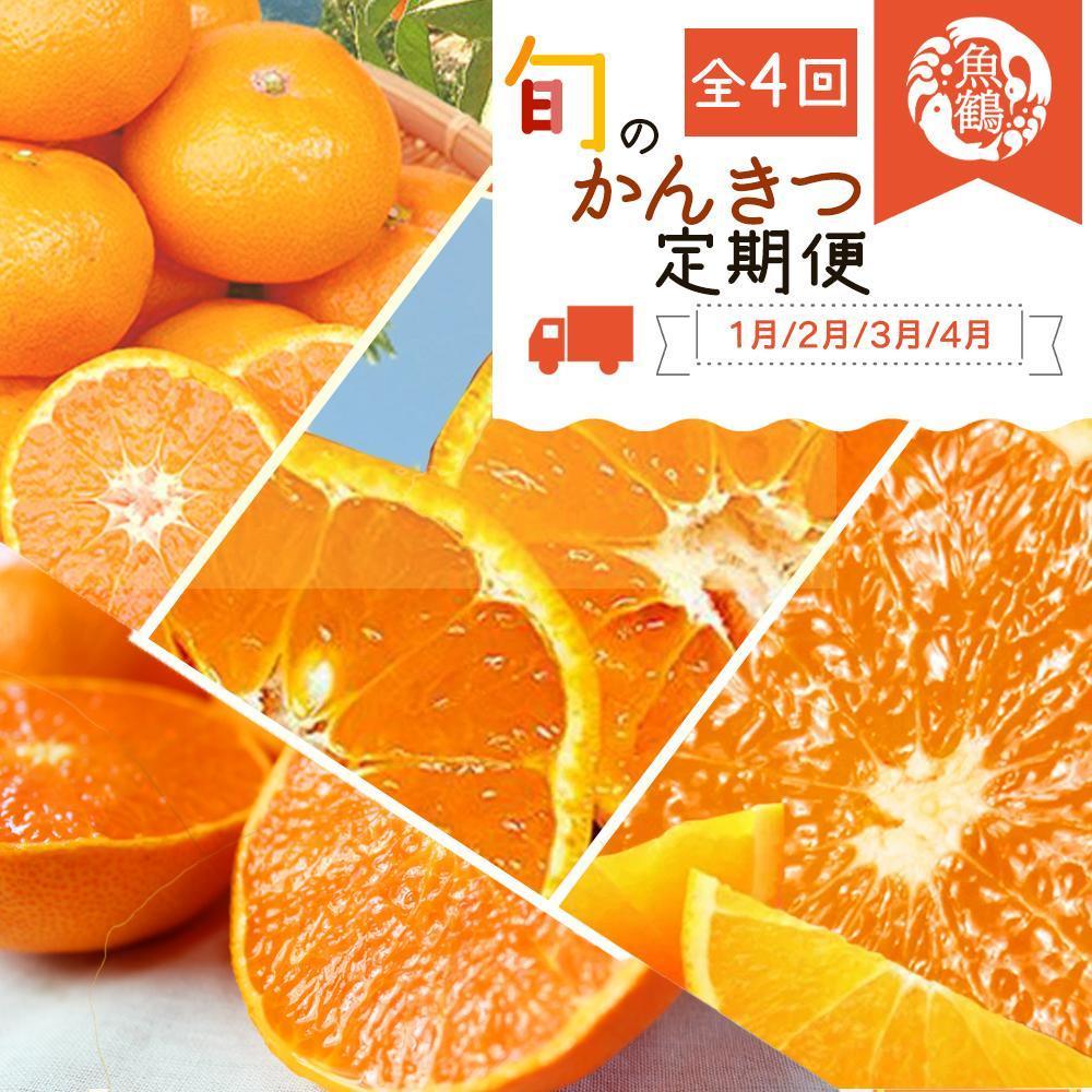 【定期便・指定月（1・2・3・4月）全4回】紀州和歌山産 旬の柑橘 セット (みかん・不知火・せとか・清見) ［UT137］ | フルーツ 果物 くだもの 食品 人気 おすすめ 送料無料