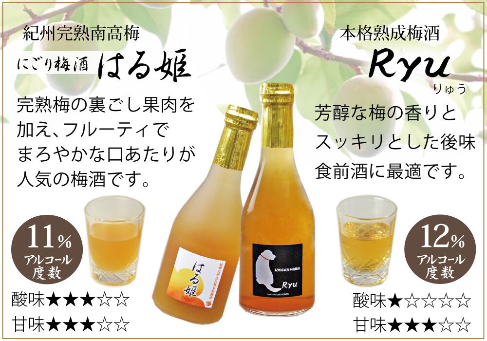 【ふるさと納税】自家梅園産　完熟南高梅梅酒3種 | 梅酒 梅 酒 南高梅 アルコール リキュール セット 詰め合わせ 飲み比べ 家飲み 晩酌 サムネイル3