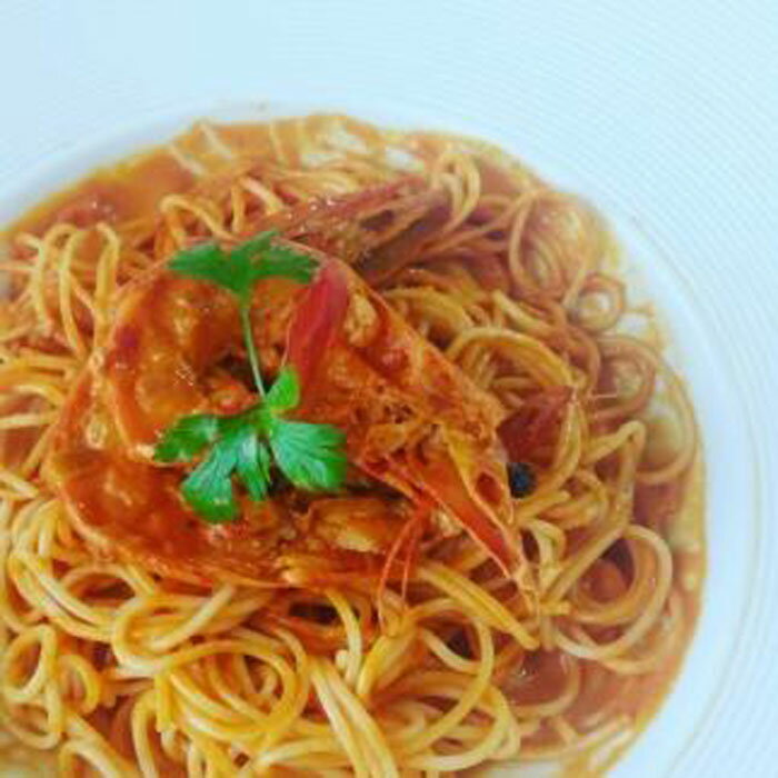 和歌山県産 足赤海老 パスタソース 150g × 5パック | 楽天ふるさと 納税 お取り寄せグルメ 食品 食べ物 お土産 プレゼント パスタソース クリーム トマト レトルト パスタ ソース 簡単調理 時短 一人暮らし スパゲティ トマトパスタ えび 海老 エビ