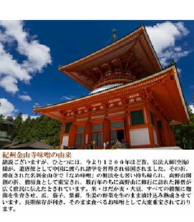 【ふるさと納税】こだわりの紀州金山寺味噌 瓊醤 たまみそ1100g | 金山寺味噌 紀州 味噌 みそ 和歌山 和歌山県 特産品 お取り寄せ 取り寄せ ご当地 発酵 発酵食品 支援 金山寺みそ ご飯のお供 おにぎりの具 ごはんのおとも ご飯の友 グルメ 上富田町 返礼品 お土産 お味噌 サムネイル3