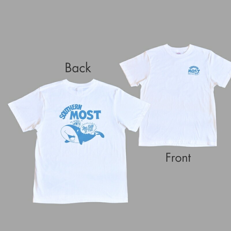 【ふるさと納税】くじらとイルカのペアTシャツ(Mサイズセット) サムネイル2