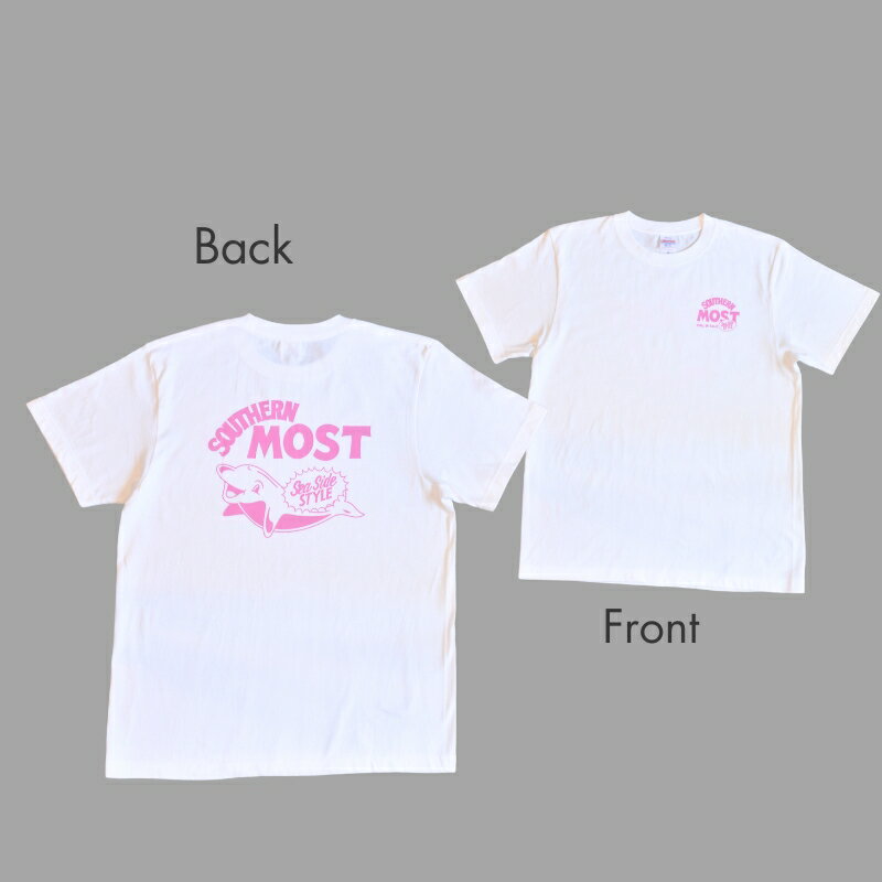 【ふるさと納税】くじらとイルカのペアTシャツ(Mサイズセット) サムネイル3