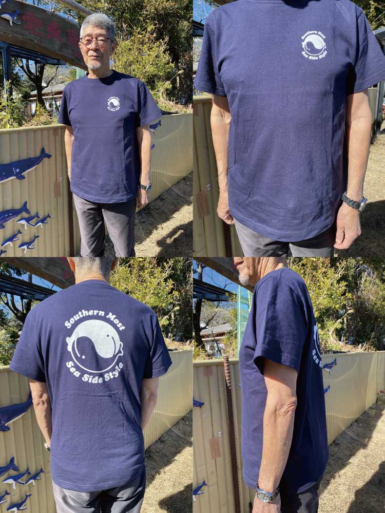 【ふるさと納税】 くじら の Tシャツ 2枚セット ( Lサイズ ) サムネイル2