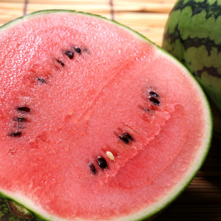 【ふるさと納税】 【産地直送】和歌山産小玉すいか「ひとりじめ7(セブン)」2玉入り 3.5kg以上 ※2026年6月下旬～2026年7月中旬頃に順次発送（お届け日指定不可） サムネイル2