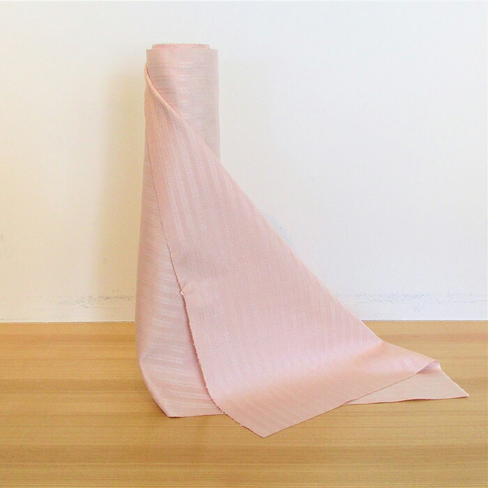 【ふるさと納税】F24-082 山下健 ロートン織無地紬着尺反　桜色【数量限定】 サムネイル2